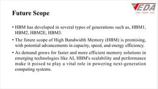 High bandwidth memory in vlsi chip integration and advanced technology ...