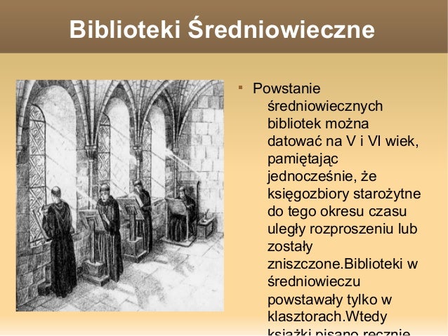 Historia biblioteki