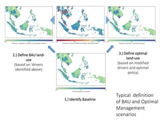 7: Click run. This runs each selected
model through each selected scenario
(potentially 1000s of combinations)
 