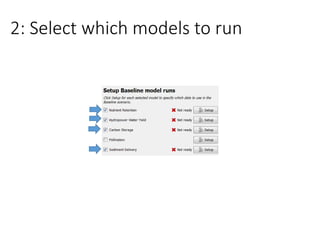 11: Save formatted maps to the
correct scenario’s output folder
 