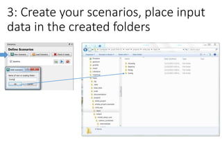 12: Create report for desired run from
report templates
 
