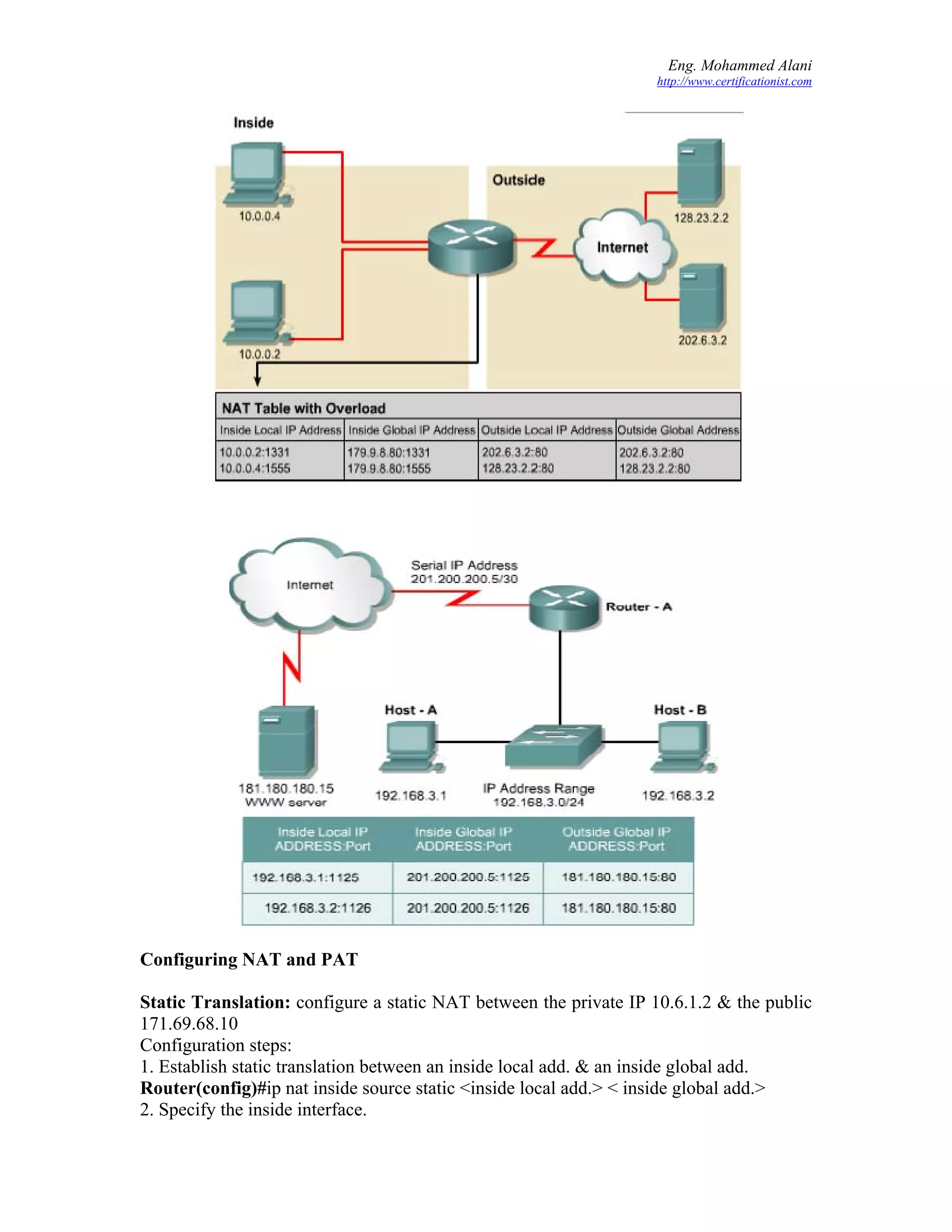 NAT Ccna