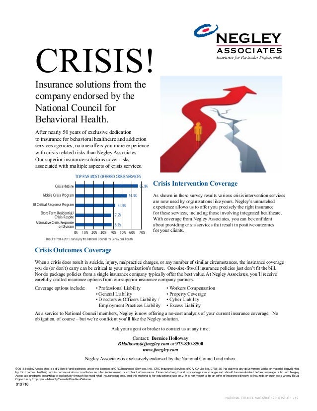 national council magazine crisis to recovery edition
