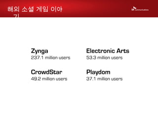 해외 소셜 게임 이야기 