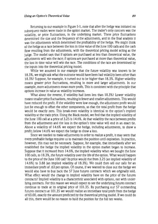 Natenberg   option pricing and volatility