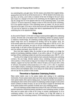 Natenberg   option pricing and volatility