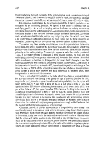 Natenberg   option pricing and volatility