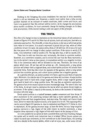Natenberg   option pricing and volatility