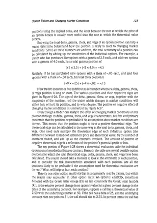 Natenberg   option pricing and volatility
