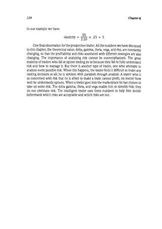 Natenberg   option pricing and volatility