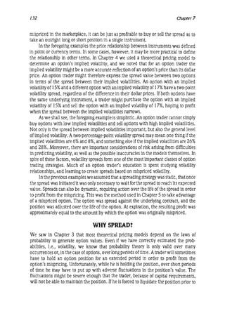 Natenberg   option pricing and volatility