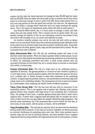 Natenberg   option pricing and volatility