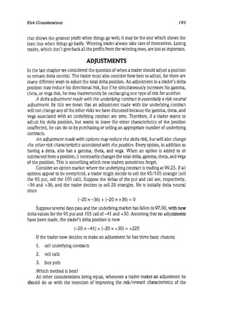 Natenberg   option pricing and volatility