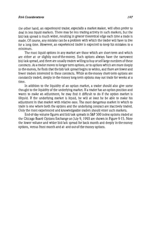 Natenberg   option pricing and volatility