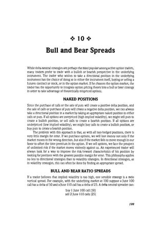 Natenberg   option pricing and volatility