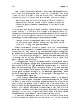 Natenberg   option pricing and volatility