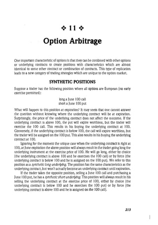 Natenberg   option pricing and volatility