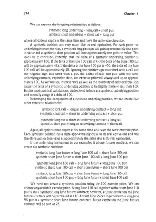 Natenberg   option pricing and volatility