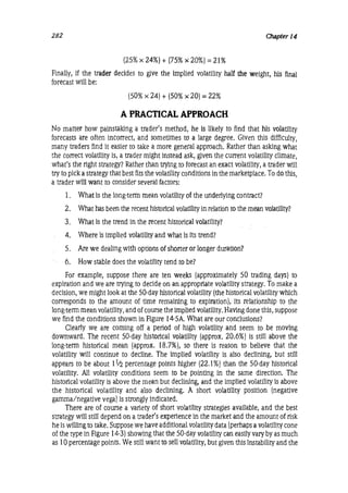 Natenberg   option pricing and volatility