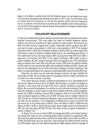 Natenberg   option pricing and volatility