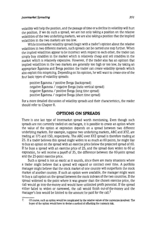 Natenberg   option pricing and volatility