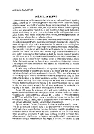 Natenberg   option pricing and volatility