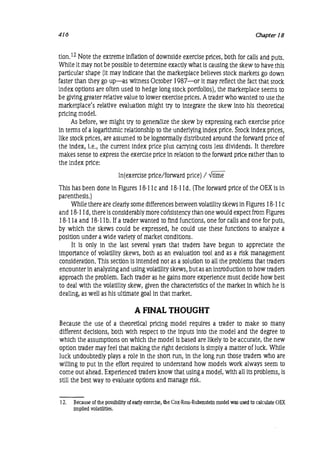 Natenberg   option pricing and volatility