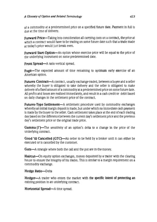 Natenberg   option pricing and volatility