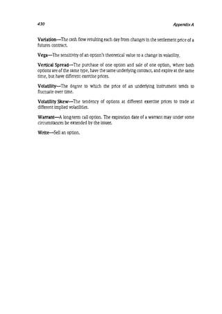 Natenberg   option pricing and volatility