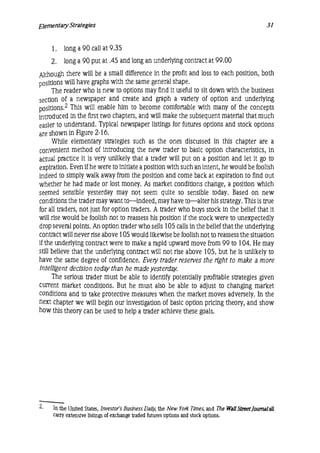 Natenberg   option pricing and volatility