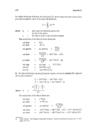 Natenberg   option pricing and volatility
