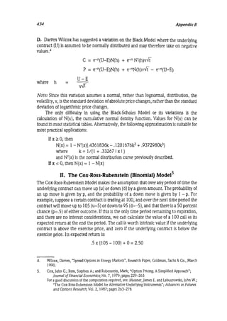 Natenberg   option pricing and volatility