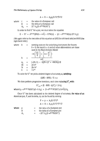 Natenberg   option pricing and volatility