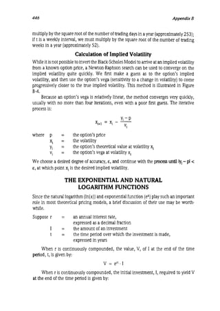 Natenberg   option pricing and volatility