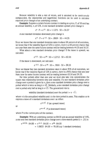 Natenberg   option pricing and volatility