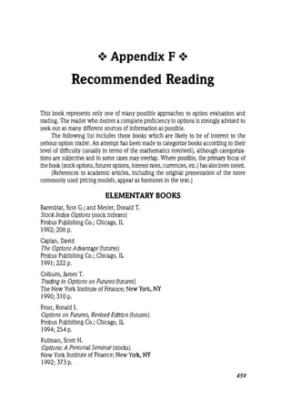 Natenberg   option pricing and volatility