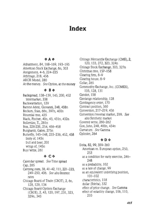 Natenberg   option pricing and volatility