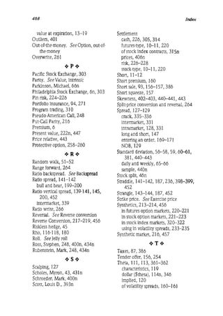 Natenberg   option pricing and volatility