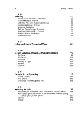 Natenberg   option pricing and volatility