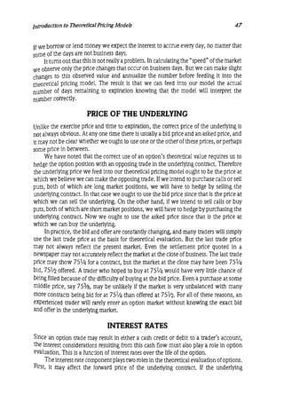 Natenberg   option pricing and volatility