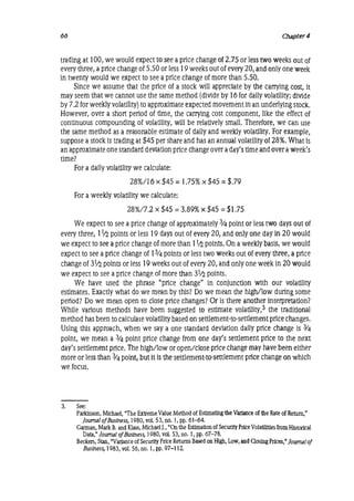 Natenberg   option pricing and volatility