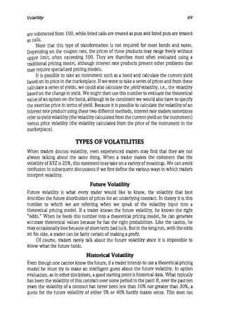 Natenberg   option pricing and volatility