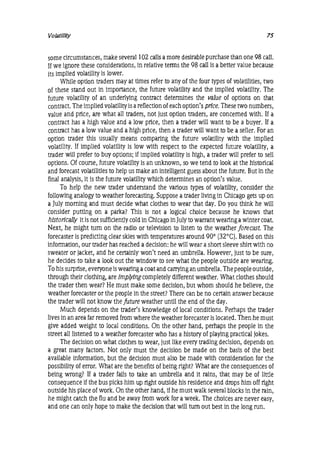 Natenberg   option pricing and volatility