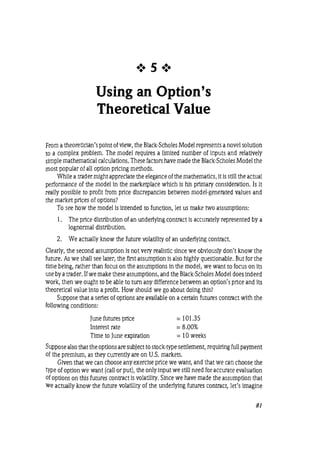 Natenberg   option pricing and volatility