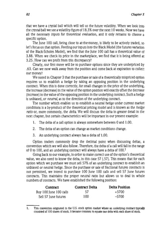 Natenberg   option pricing and volatility