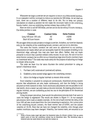 Natenberg   option pricing and volatility