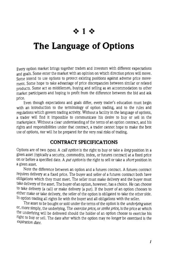 Options volatility trading natenberg