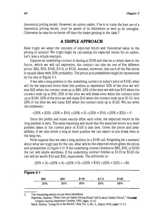 Options volatility trading natenberg