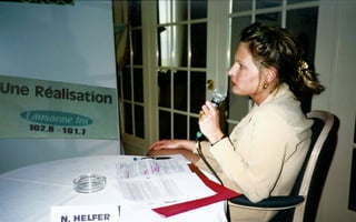 Nathalie Emilie Helfer, journaliste radio
