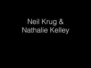 Neil Krug & 
Nathalie Kelley 
 